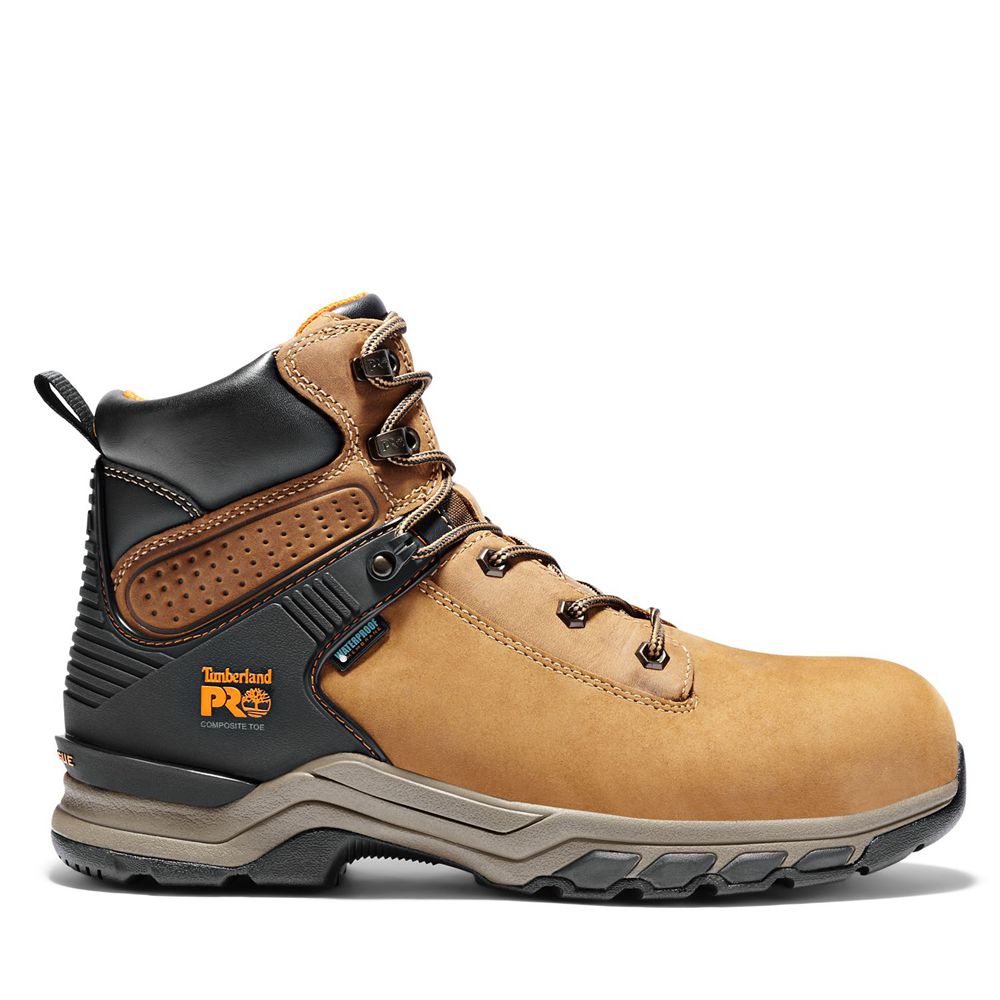 Bocanci De Muncă Timberland Barbati Maro/Negrii - Pro® Hypercharge 6" Comp Toe - Romania - UOABJW832